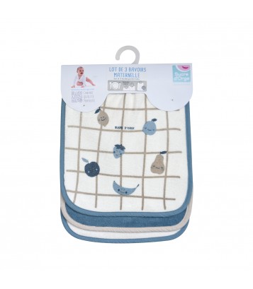 LOT DE 3 BAVOIRS ELASTIQUE OGER Sucre Orge