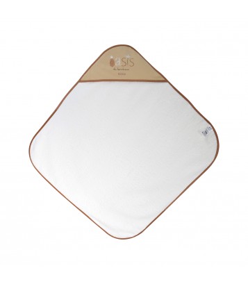 CAPE DE BAIN AVEC GANT ODIN Sucre Orge