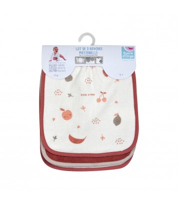 LOT DE 3 BAVOIRS ELASTIQUE OZKAN Sucre Orge