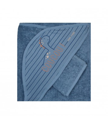 CAPE DE BAIN AVEC GANT PIERRINO Sucre Orge