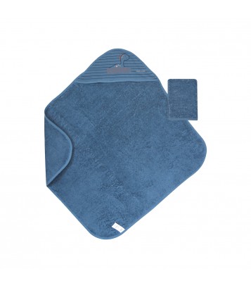CAPE DE BAIN AVEC GANT PIERRINO Sucre Orge