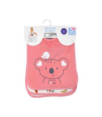 LOT DE 3 BAVOIRS ELASTIQUE RADA Sucre Orge