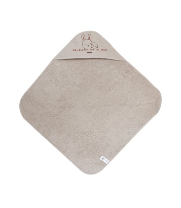 CAPE DE BAIN AVEC GANT SABRINO Sucre Orge