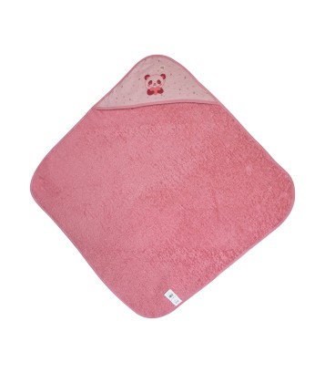 CAPE DE BAIN AVEC GANT SILANE Sucre Orge