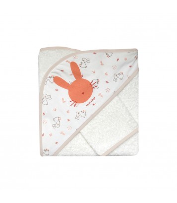 CAPE DE BAIN AVEC GANT LAURENZA Sucre Orge
