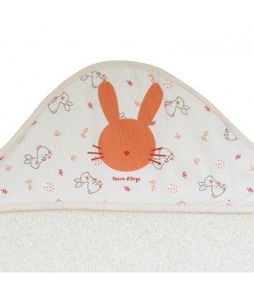 CAPE DE BAIN AVEC GANT LAURENZA Sucre Orge