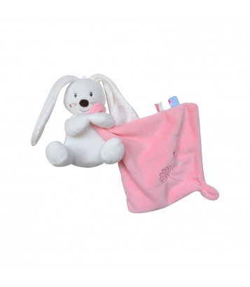 DOUDOU MOUCHOIR XL LAPIN Sucre Orge