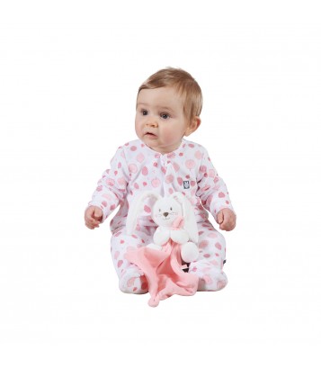 DOUDOU MOUCHOIR XL LAPIN Sucre Orge