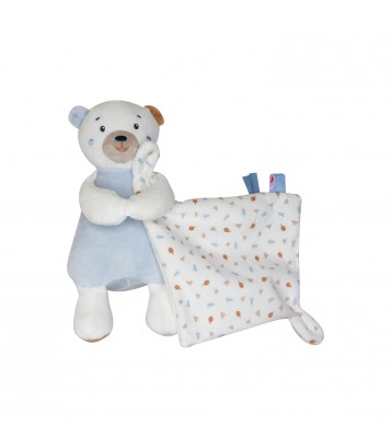 DOUDOU MOUCHOIR OURS Sucre Orge