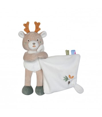 DOUDOU MOUCHOIR CERF Sucre Orge