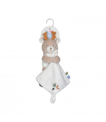 DOUDOU MOUCHOIR CERF Sucre Orge