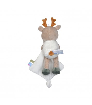 DOUDOU MOUCHOIR CERF Sucre Orge