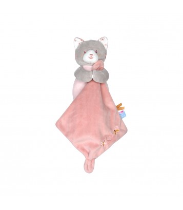 DOUDOU MOUCHOIR CHAT Sucre Orge