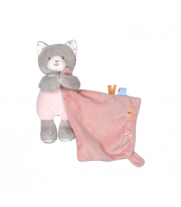DOUDOU MOUCHOIR CHAT Sucre Orge
