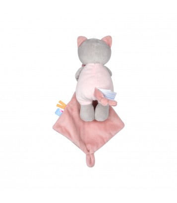 DOUDOU MOUCHOIR CHAT Sucre Orge