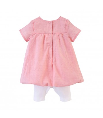 ENSEMBLE ROBE ET LEGGING BEBE FILLE Sucre Orge