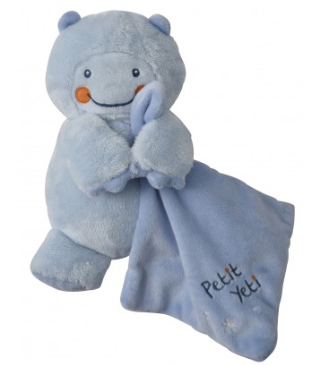 DOUDOU MOUCHOIR PETIT YETI Sucre Orge