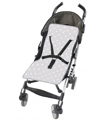 MATELAS DE POUSSETTE BLEU RAYE Sucre Orge