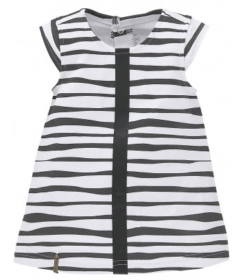 ROBE BEBE FILLE BLANC/NOIR Sucre Orge