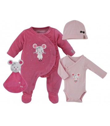 Kit Naissance Bebe Fille Les Roses Vetement Bebe Bebe Sucre D Orge Kit Naissance Bebe Fille Les Roses Vetement Bebe Bebe Sucre D Orge