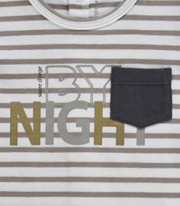 TEE SHIRT RAYE MANCHES LONGUES Sucre Orge