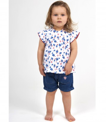 Blouse Et Short Bebe Fille Les Denim Jean S Vetement Bebe Bebe Sucre D Orge Blouse Et Short Bebe Fille Les Denim Jean S Vetement Bebe Bebe Sucre D Orge