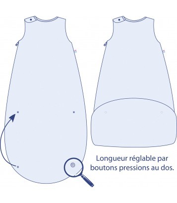 GIGOTEUSE SPECIAL ÉTÉ 6M/3ANS-ECRU Sucre Orge