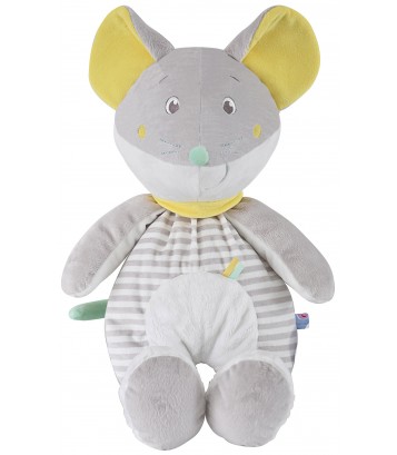 GRANDE PELUCHE RANGE PYJAMA SOURIS Sucre Orge