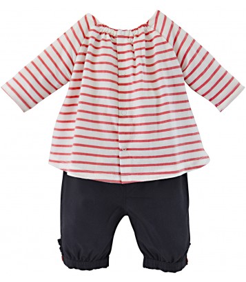 ENSEMBLE BEBE FILLE TUNIQUE ET PANTACOURT Sucre Orge