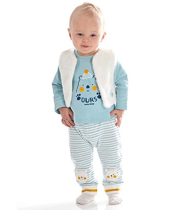 Ensemble 3 Pieces Raye Garcon Bebe Ours Vetements Accessoires Bebe Bleus Vetement Bebe Bebe Sucre D Orge