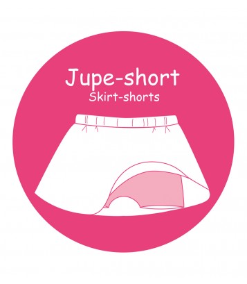 TEE SHIRT JUPE ADELINE Sucre Orge