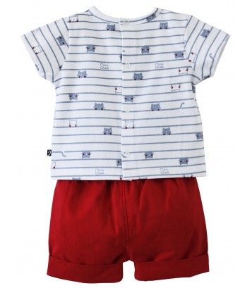 TEE SHIRT SHORT ANDRY Sucre Orge