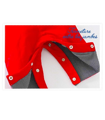 TEE SHIRT SALOPETTE BLAISE Sucre Orge