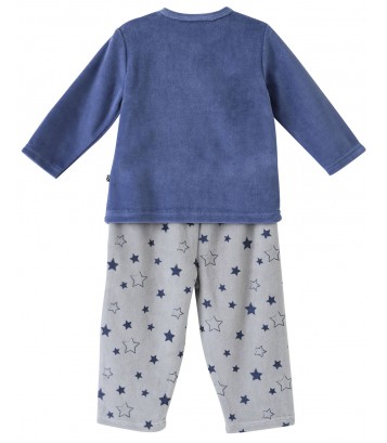 PYJAMA 2 PIECES BLEU MODELE BERNARDO Sucre Orge