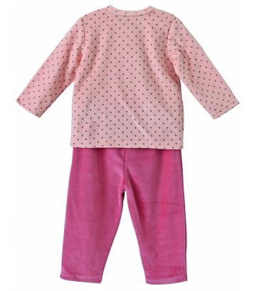 PYJAMA 2 PIECES ROSE MODELE BICHE Sucre Orge