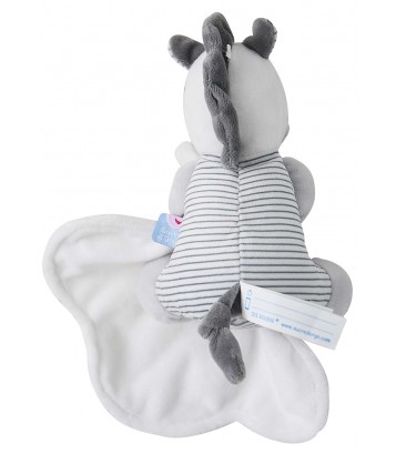 DOUDOU MOUCHOIR ZEBRE Sucre Orge