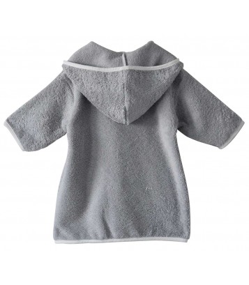 PEIGNOIR GRIS MODELE BAAKIR Sucre Orge