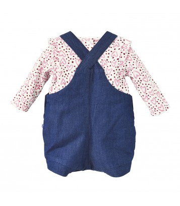 TEE SHIRT SALOPETTE DOROTHEE Sucre Orge
