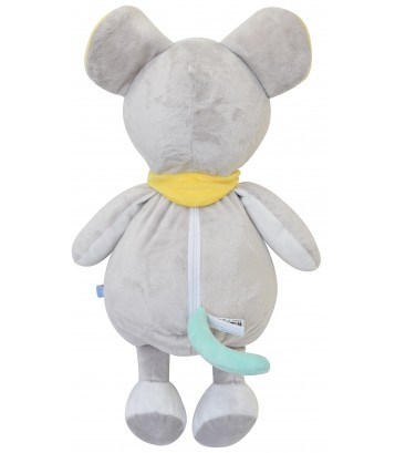 GRANDE PELUCHE RANGE PYJAMA SOURIS Sucre Orge