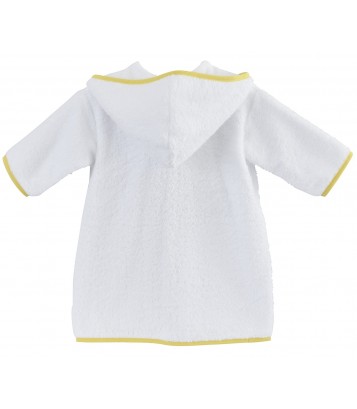 PEIGNOIR AVEC MULES BLANC Sucre Orge