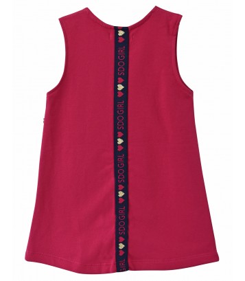 ROBE MOLLETON SANS MANCHES BANA 3/10 ANS Sucre Orge