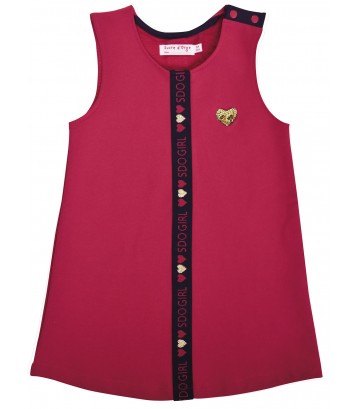 ROBE MOLLETON SANS MANCHES BANA 3/10 ANS Sucre Orge