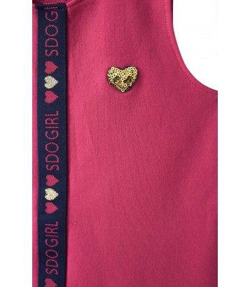 ROBE MOLLETON SANS MANCHES BANA 3/10 ANS Sucre Orge