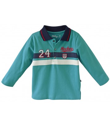 POLO MANCHES LONGUES BELTIG 3/10 ANS Sucre Orge