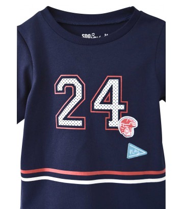 TEE SHIRT MANCHES LONGUES BEKIM 3/10 ANS Sucre Orge