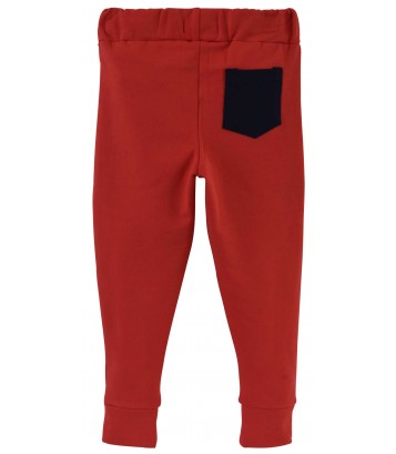 PANTALON MOLLETON BOYAN 3/10 ANS Sucre Orge