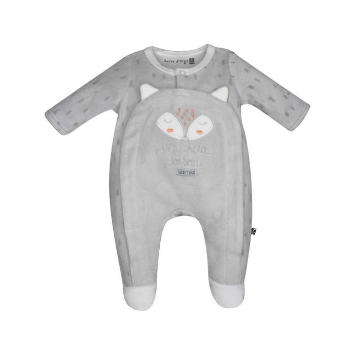 PYJAMA NAISSANCE FABRIZIO VELOURS RASE - Pyjamas Petits Prix - SOLDES &  PROMO : Bébé – Sucre d'Orge