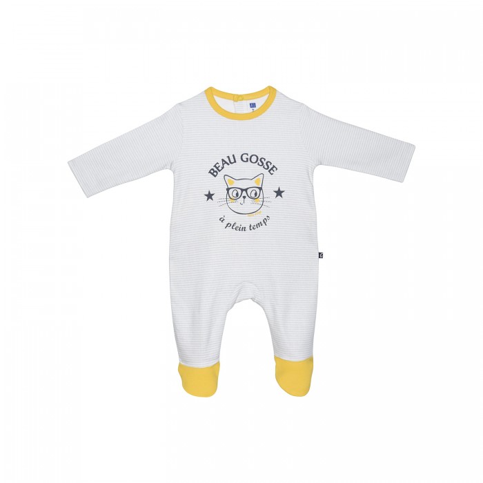 PYJAMA BEBE ERSAN Pyjamas Petits Prix 0 2ANS Bebe Sucre d Orge