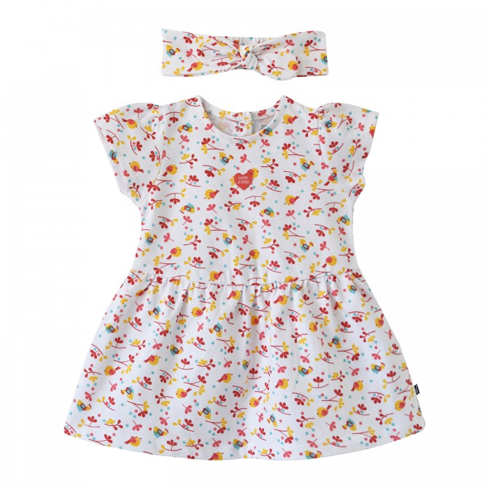 ROBE BEBE + BANDEAU ELENA