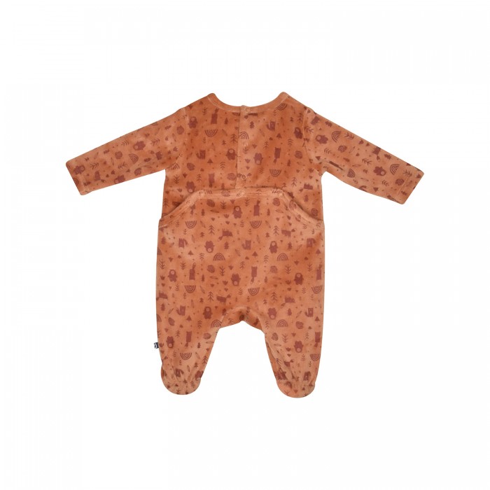 DORS BIEN MIKY VELOURS RASE PONT DOS Pyjamas dors bien grenouilleres VETEMENTS 0 2 ANS Bebe Sucre d Orge